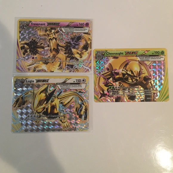 Pokemon BREAK cards