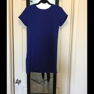 Royal blue sheath dress