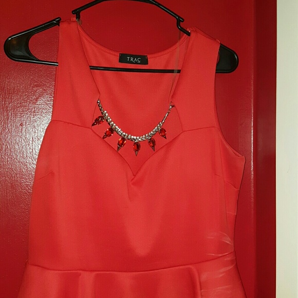 Red dress
