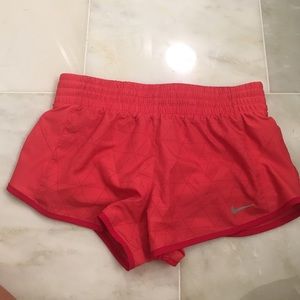 Pink Nike shorts