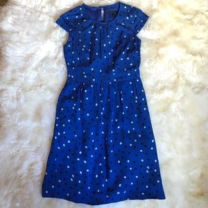 Polka Dot J.Crew Silk Polka Dot Dress