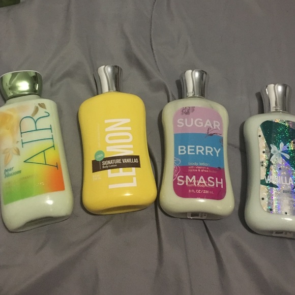 Bath and Body Works Body Lotions