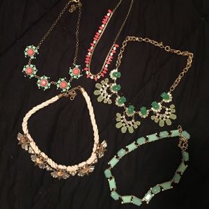 J.crew statement necklaces
