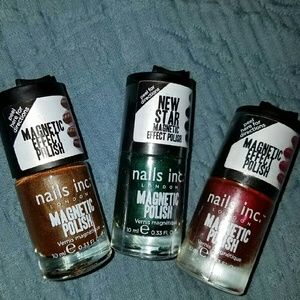 *SALE* 3 New Magnetic Nail Polish