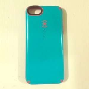 Blue and pink speck case iPhone 5c💕