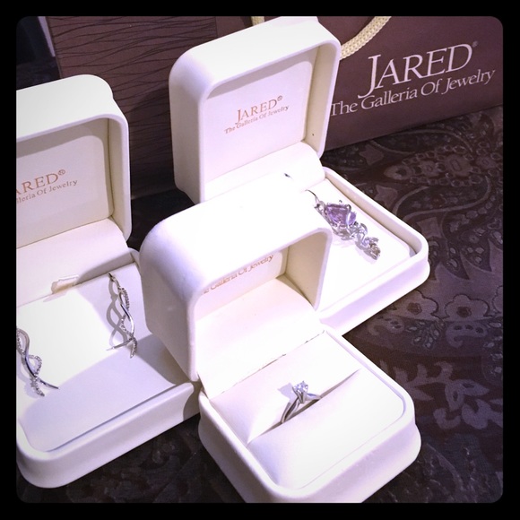 Jewelry. Ring, Necklace, Set of Earrings