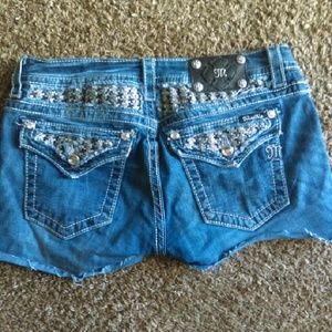 Miss me cut off shorts