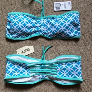 Forever 21 blue swimsuit with straps
