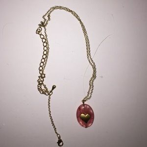 Heart stone Necklace