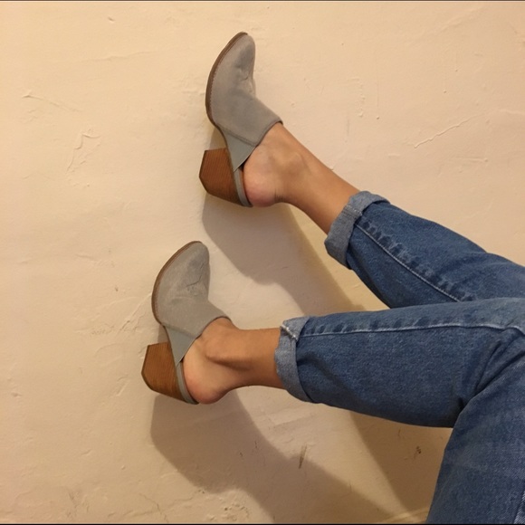 Coconuts by Matisse calf hair clogs size 7