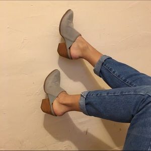 Coconuts by Matisse calf hair clogs size 7