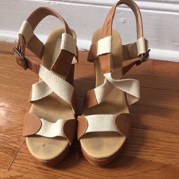 Urban outfitters wedge sandals