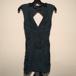 Hunter Green BCBG Stretch Dress