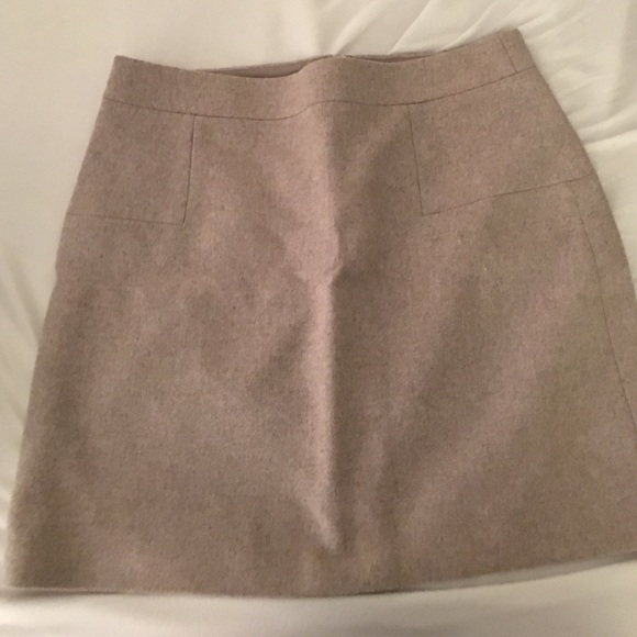 J.Crew Wool Mini Skirt