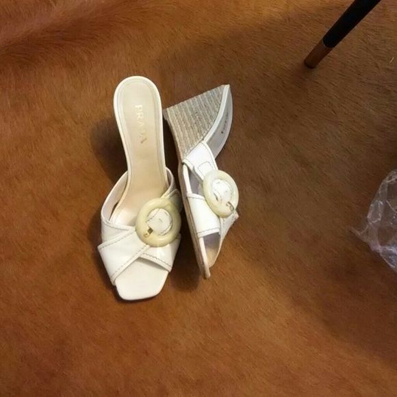 Prada authentic wedge