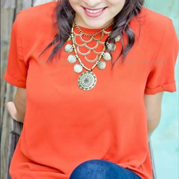 Gold Statement Necklace