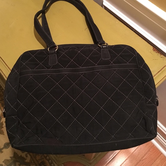 Vera Bradley black work tote SOLD