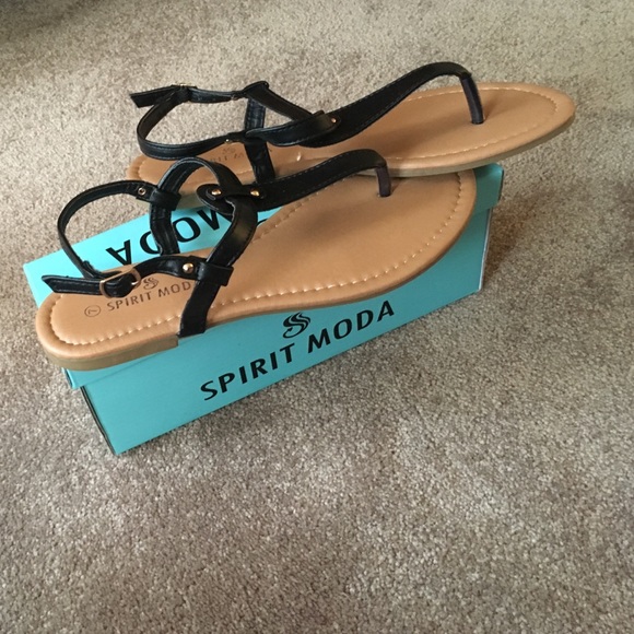 Black sandals