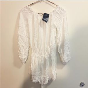 ❌SOLD❌NWT White Gabriella Romper