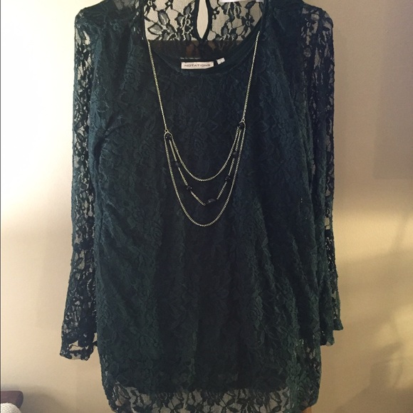 Classy 3/4 Sleeve Lace top