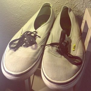 Gray men's vans size 11