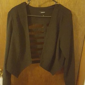 Torrid open front blazer