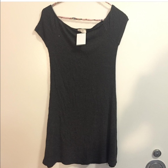 ❌SOLD❌NWT Dark Gray Charlene Dress