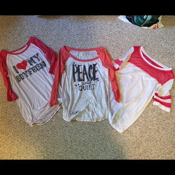 3 Casual T-Shirts