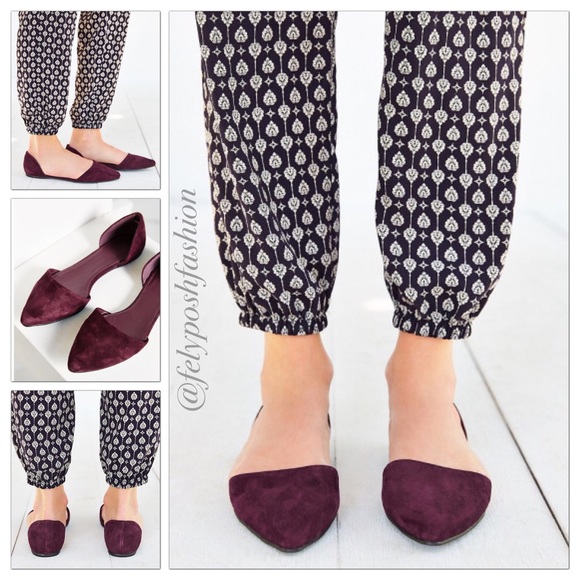 Urban Outfitters Suede Classic D'Orsay Flat - Picture 3 of 4