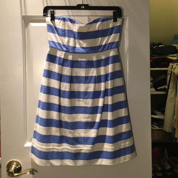 J.Crew striped dress