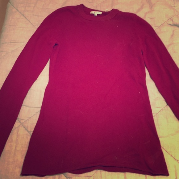 Vince Burgandy Sweater