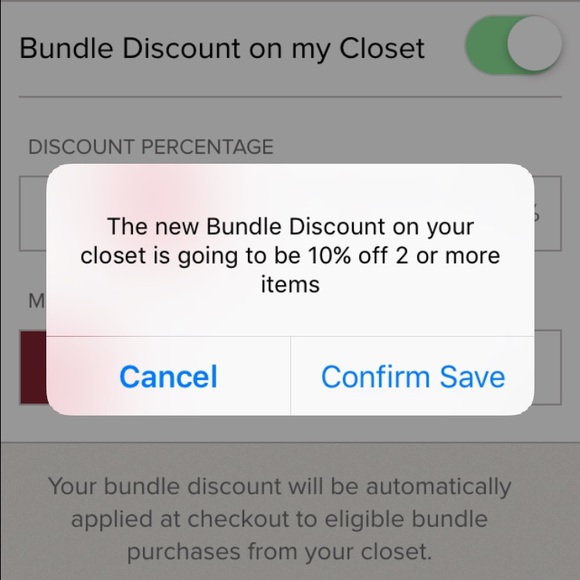 Just added new bundle discount!! Shop today!!