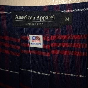 American Apparel Skirts - American Apparel plaid tennis skirt American Apparel Skirts - American Apparel plaid tennis skirt