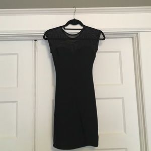 Sexy black dress by American Apparel.