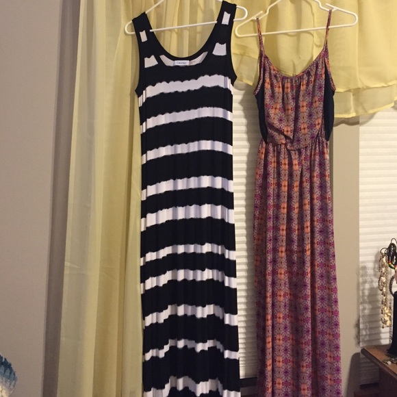 Maxi dresses. Separately $12 each or both for $20