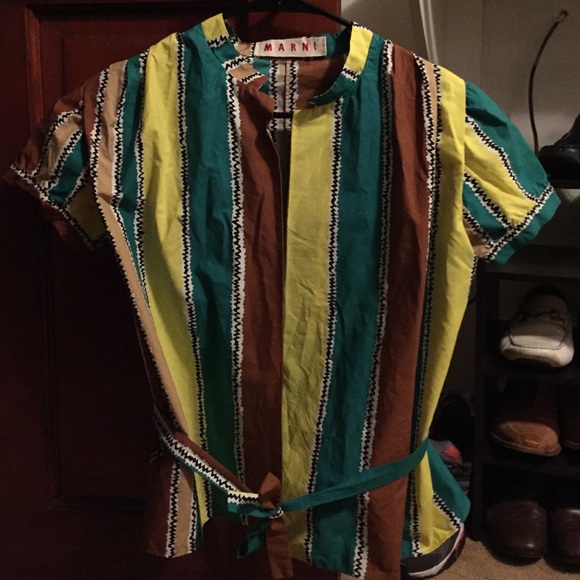 Unique and beautiful Marni top