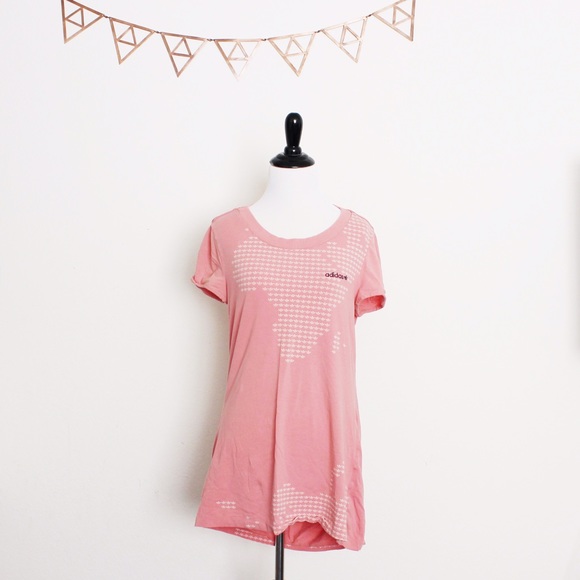 ADIDAS | Embroidered Logo Tunic Tee