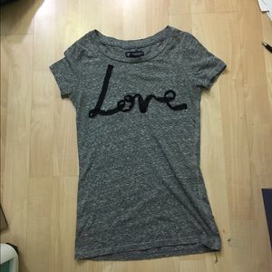 American Eagle Graphic Tee Love