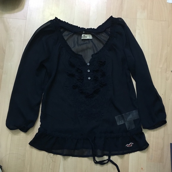 Hollister Peasant Top