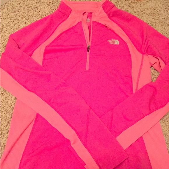 Pink North Face Jacket