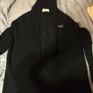 Soft Navy Long Cardigan