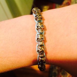Skull String Bracelet