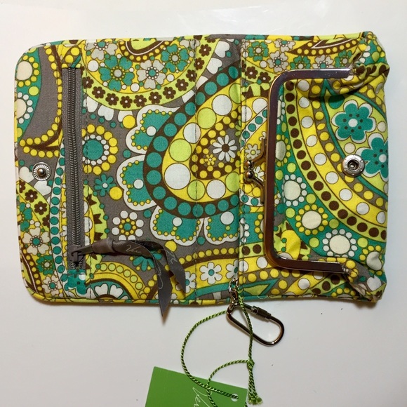 Vera Bradley Limes Up green summer wallet 🍋🌞