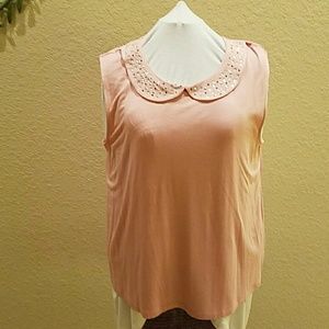 SALE****  Blush Pink Rhinestones blk,silver,clear