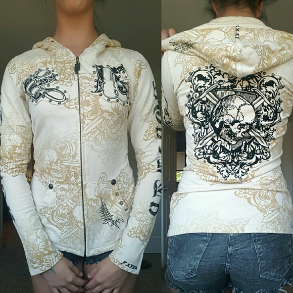 Rebel Spirit zip up hoodie