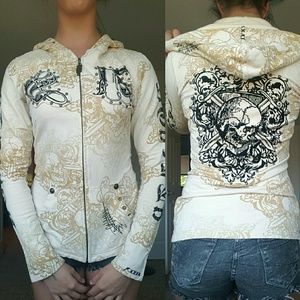 Rebel Spirit zip up hoodie