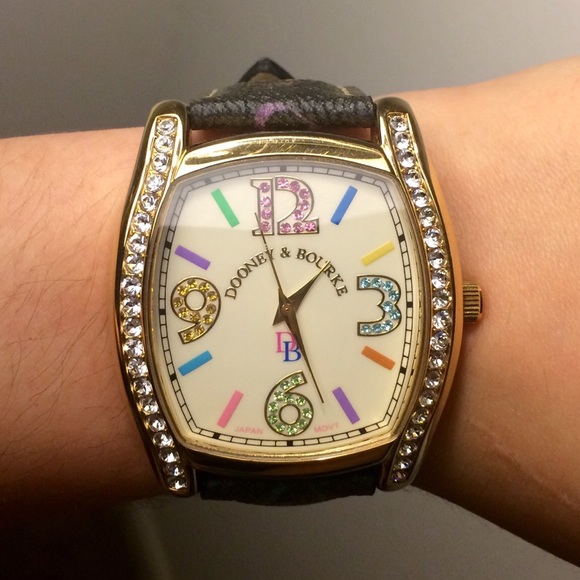 Dooney and Bourke Rhinestone Watch