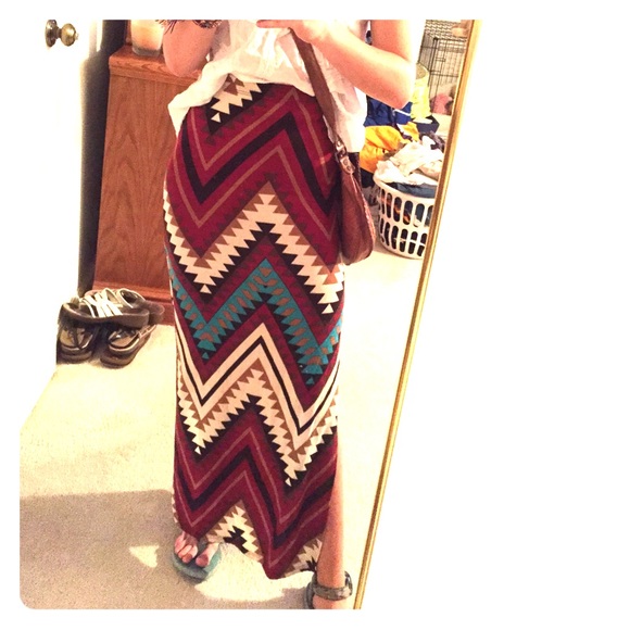 !!PD! Aztec Tribal Maxiskirt - long beach skirt 🌞
