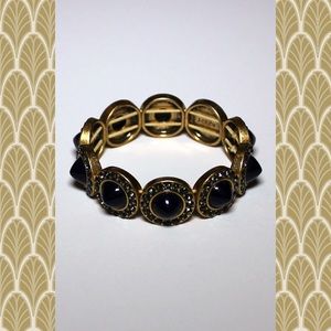 J.Crew Gold & Navy Bracelet