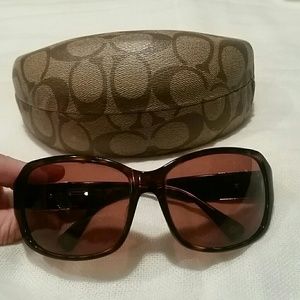 COACH tortoise sunglasses *Nina* Style